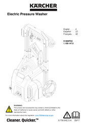 Kärcher K1800FSC Mode D'emploi