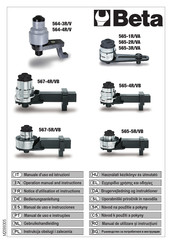 Beta 564-3R/V Notice D'utilisation Et Instructions