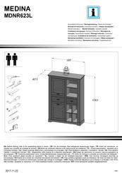 Forte MEDINA MDNR623L Notice De Montage