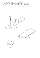 ABOUTWATER AK/25 T041 Instructions De Montage