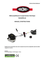 Racing RAC52PB-AC Manuel D'instructions