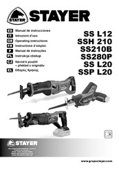 stayer SSP L20 Instructions D'emploi