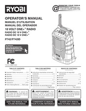 Ryobi ONE+ P742ID Manuel D'utilisation