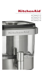 KitchenAid KCM4212 Manuel D'utilisation