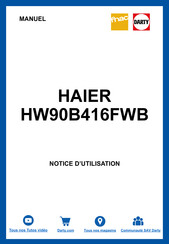 Haier HW90B416FWB Notice D'utilisation