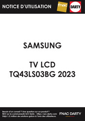 Samsung TQ43LS03BG 2023 Manuel D'utilisation