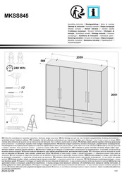 Forte MOKKARIS MKSS845 Notice De Montage