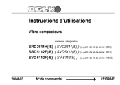 delko SV 6112 Instructions D'utilisation