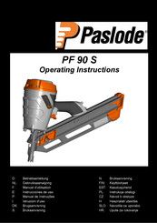 Paslode PF 90 S Manuel D'utilisation