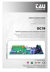 tau DC19 Notice D'installation