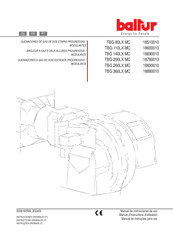 baltur TBG 200LX MC Manuel D'instructions D'utilisation