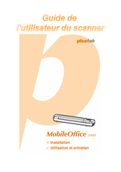 Plustek MobileOffice S400 Guide De L'utilisateur