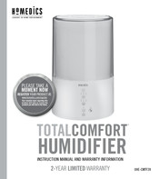 HoMedics TOTAL COMFORT UHE-CMTF28 Manuel D'instructions