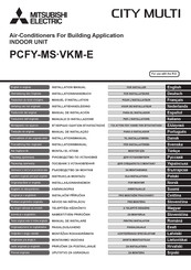 Mitsubishi Electric City Multi PCFY-MS40VKM Manuel D'installation