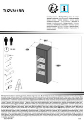 Forte TUZV811RB Notice De Montage