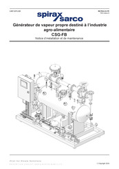 Spirax Sarco CSG-FB-110 Notice D'installation Et De Maintenance