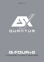 ESX QUANTUM Q-FOURv2 Mode D'emploi