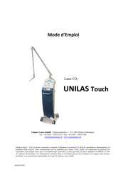 Limmer Laser UNILAS Touch Mode D'emploi