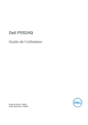 Dell P5524Q Guide De L'utilisateur