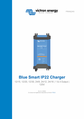 Victron Energy Blue Smart IP22 Charger 12/15 Manuel D'utilisation