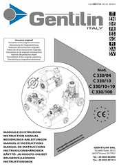 Gentilin C 330/100 Traduction Des Instructions Originales