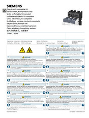 Siemens 3VA9143-0KP00 Notice D'utilisation