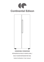 CONTINENTAL EDISON CERANF436IX Guide D'utilisation