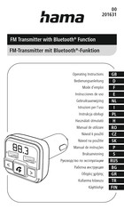 Hama 00201631 Mode D'emploi