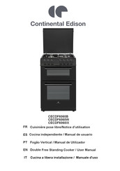 CONTINENTAL EDISON CECDF6060B Notice D'utilisation