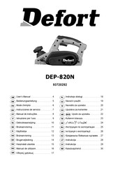 Defort DEP-820N Mode D'emploi