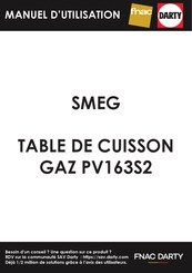 Smeg PV163S2 Mode D'emploi