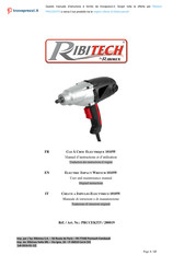 Ribimex Ribitech PRCCEKIT5 Traduction Des Instructions D'origine