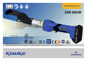 Emerson Klauke ESM 50CFM Mode D'emploi