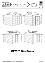 Outdoor Life Products BZ2828 Instructions D'assemblage