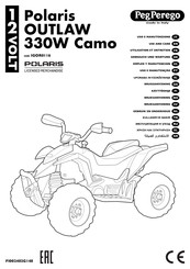 Peg-Perego Polaris OUTLAW 330W Camo IGOR0116 Utilisation Et Entretien