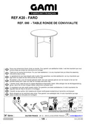 Gami 080 Instructions De Montage