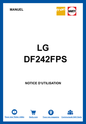 LG DF242FPS Manuel Du Propriétaire