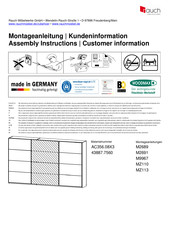 Rauch 43887.7560 Instructions De Montage