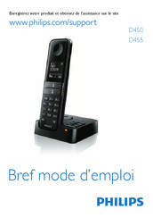 Philips D4552B/22 Mode D'emploi