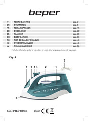 Beper P204FER100 Mode D'emploi