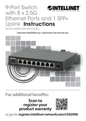 Intellinet Network Solutions IES-08-2.5G01 Instructions