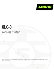 Shure SLX-D Mode D'emploi