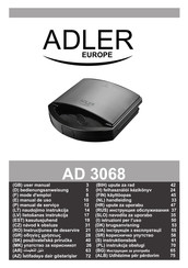 Adler europe AD 3068 Mode D'emploi