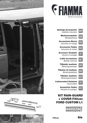 Fiamma RAIN-GUARD Instructions De Montage