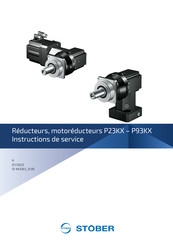 Stober P23KX Instructions De Service