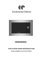 CONTINENTAL EDISON CEMO20IXEG Guide D'utilisation