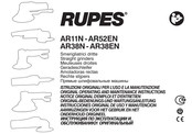 Rupes AR11N Notice Originale