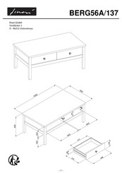 finori BERG56A/137 Instructions De Montage