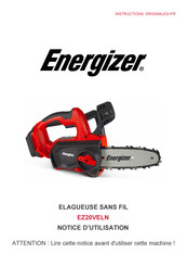 Energizer EZ20VELN Notice D'utilisation