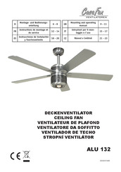 CasaFan ALU 132 Instructions De Montage Et De Service